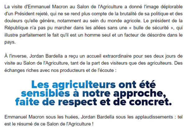Salon Agriculture