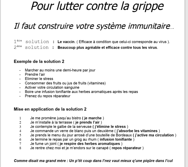 humour!